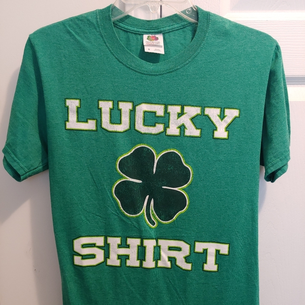 Green "Lucky" Shamrock St. Patty's Unisex T-Shirt